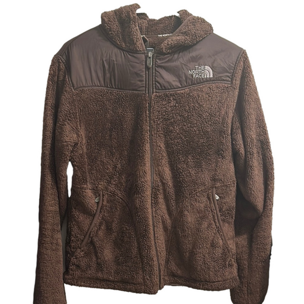 The North Face Brown Puffer Jacket Cozy Fit